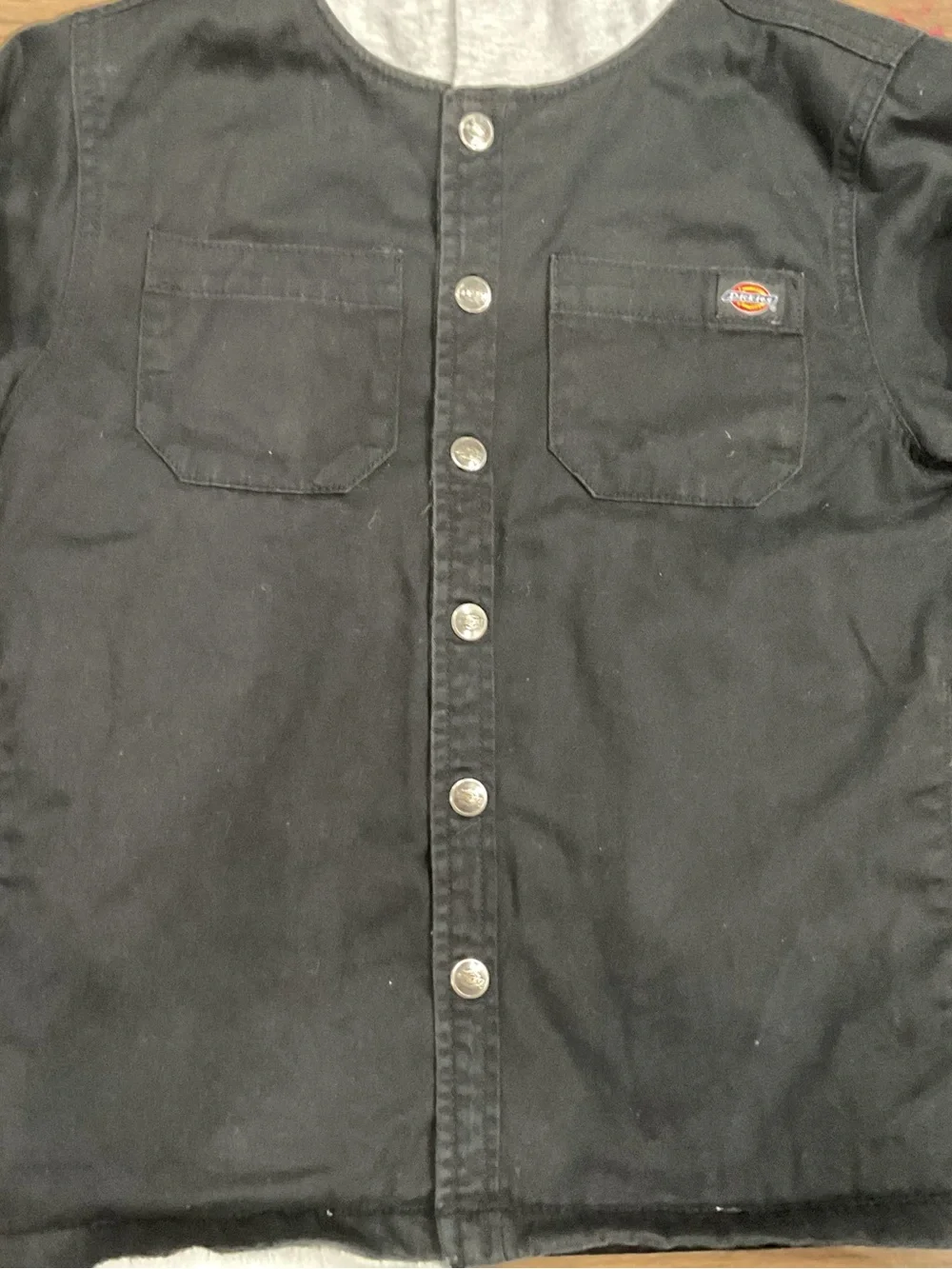 Dickies Boys Jacket with Gray Hood Size S (7/8) Like New